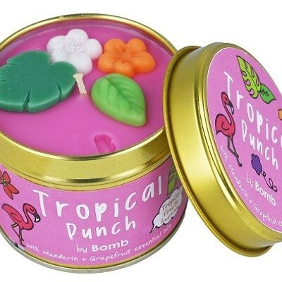 B443 Tropical Punch Tinned Candle