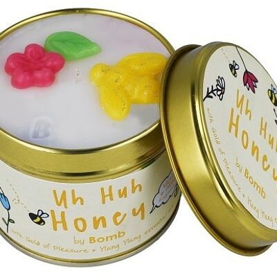 B444 Uh Huh Honey Tinned Candle