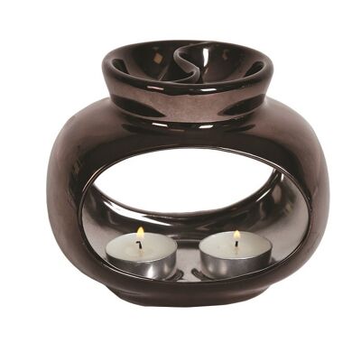 WBR293 Obsidian Double 12,5cm Oil Burner Oliebrander