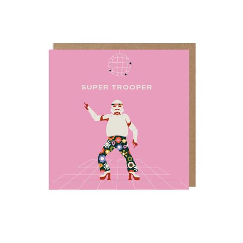 Super Trooper Funny Thank You Appreciation Card
