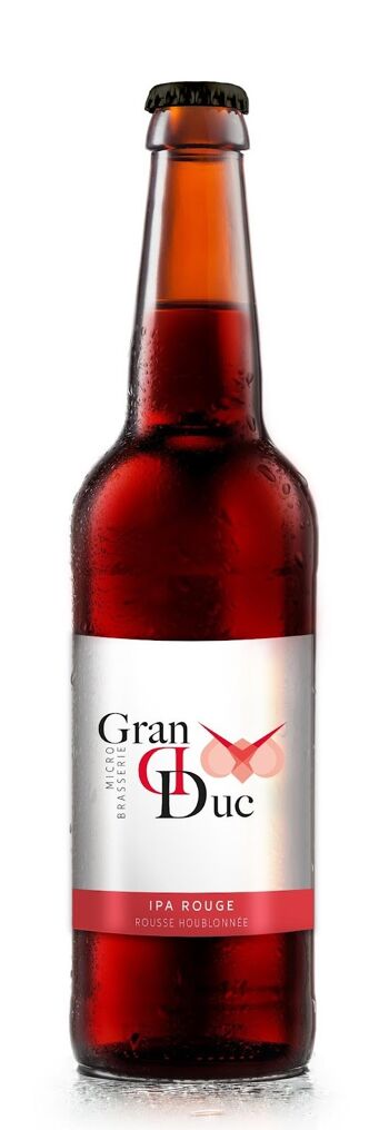 Bière bouteille 33cl Ipa Rouge, Red IPA Ambrée 6.5% vol alc 1