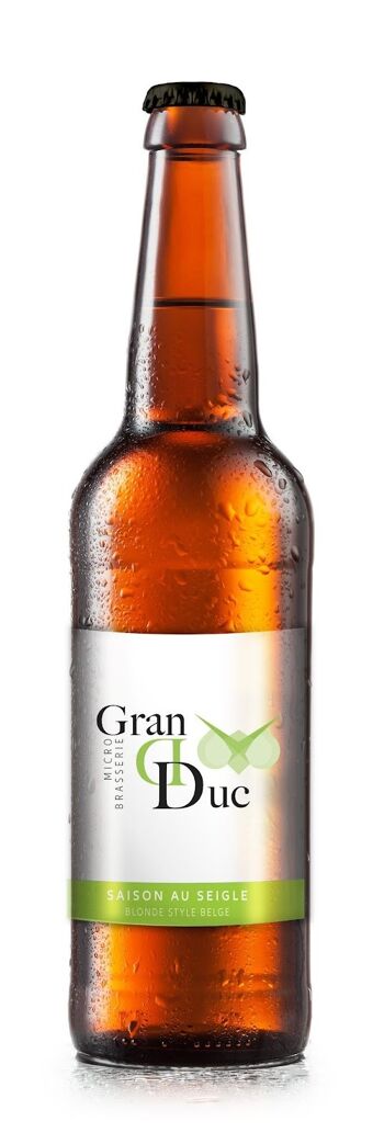 Bière bouteille 33cl Saison au Seigle 6.5% vol alc