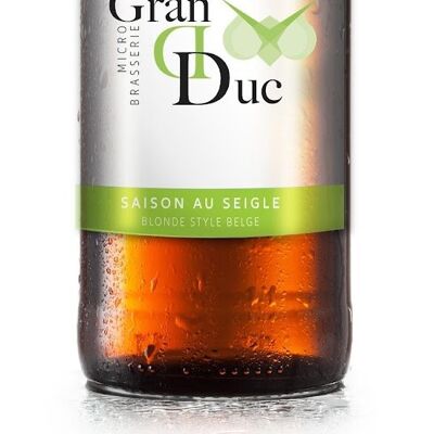 Bière bouteille 33cl Saison au Seigle 6.5% vol alc
