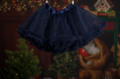 Sakura Tulle Skirt Navy Blue