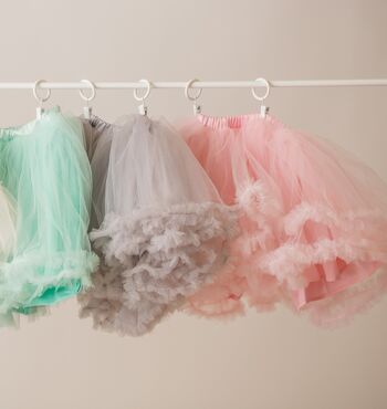 Jupe Tulle Sakura Rose Pâle