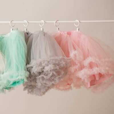 Sakura Tulle Skirt Soft Pink