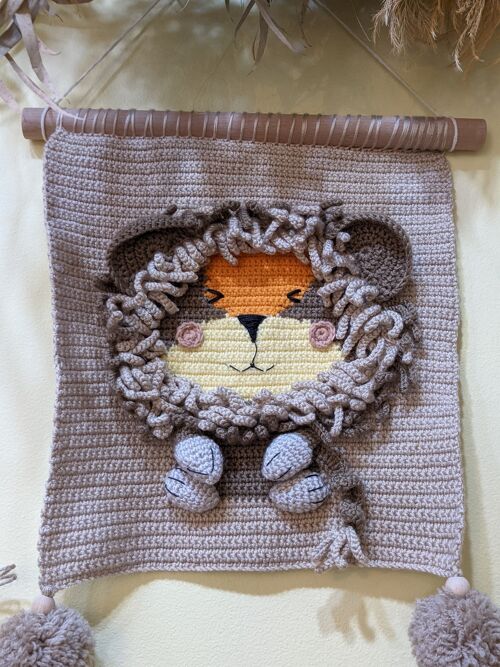Lion Wall Hanging
