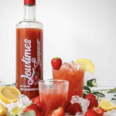 Lowlimes - strawberry lime liqueur