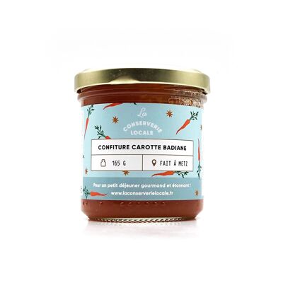 Jam Carrot Star Anise BIO 165g