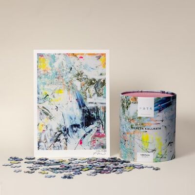 Puzzle artistico da 1.000 pezzi + stampa artistica: I AM - Theresa Kallrath