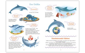 Livre de connaissances "WiBuKi" pour enfants : Le monde sous-marin - beaucoup de choses sur les animaux qui vivent dans les profondeurs des océans - pour les enfants à partir de 3 ans 3