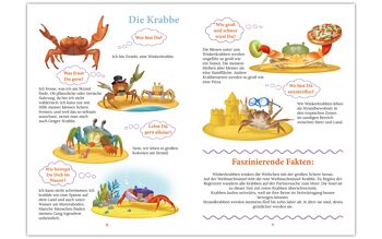 Livre de connaissances "WiBuKi" pour enfants : Le monde sous-marin - beaucoup de choses sur les animaux qui vivent dans les profondeurs des océans - pour les enfants à partir de 3 ans 5