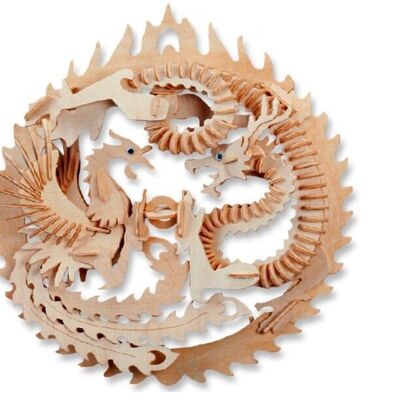 Kit da costruzione Drago/Fenice in legno