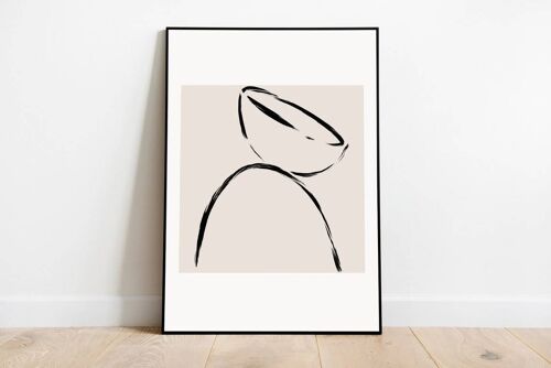 Abstract Home Trends - Minimalist Wall Art Print No11 (A3 - 29.7 x 42.0 cm | 11.7 x 16.5 in)
