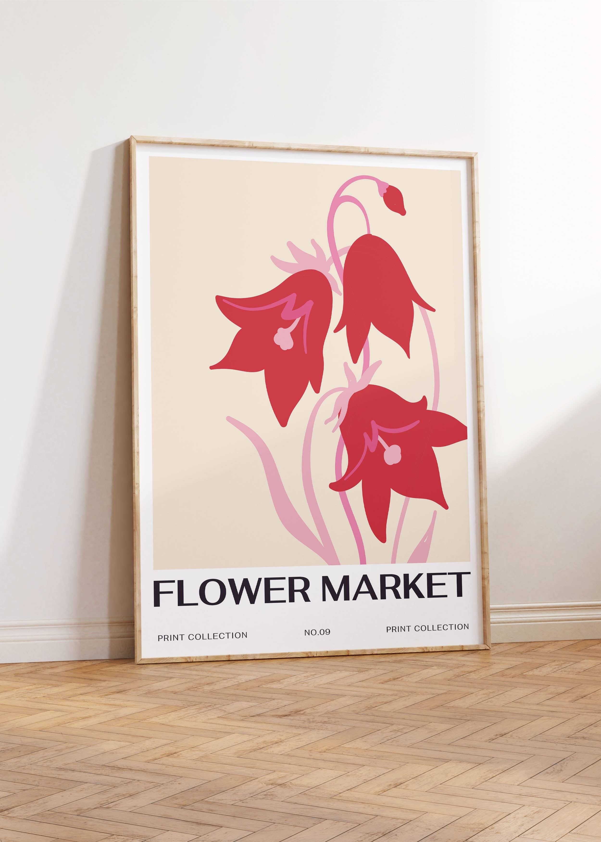 Buy wholesale Floral Wall Art Print - Abstract Flowers No149