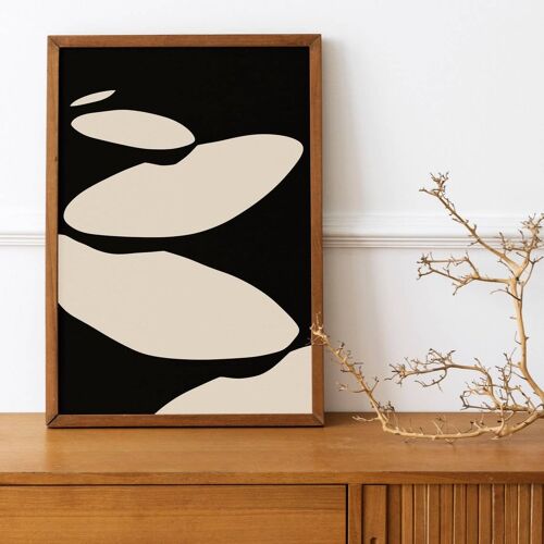 Galerie Bohéme Poster - Minimalist Wall Art Print No43 (A4 - 21.0 x 29.7 cm | 8.3 x 11.7 in)