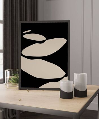 Affiche Galerie Bohéme - Impression d'art mural minimaliste No43 (A3 - 29,7 x 42,0 cm | 11,7 x 16,5 po) 3