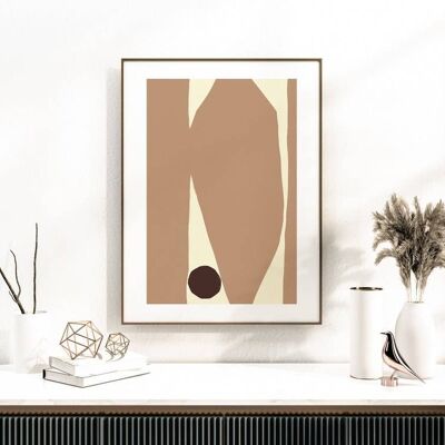 Gallery Wall Art Piece - Minimalist Wall Art Print No81 (A3 - 29.7 x 42.0 cm | 11.7 x 16.5 in)