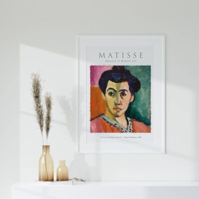 Henri Matisse Art Print - Mid Century Modern No237 (A4 - 21,0 x 29,7 cm | 8,3 x 11,7 pollici)