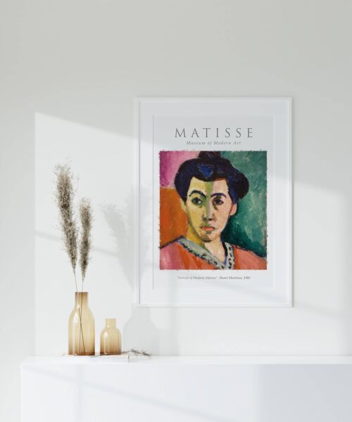Henri Matisse Art Print - Mid Century Modern No237 (A3 - 29.7 x 42.0 cm | 11.7 x 16.5 in)