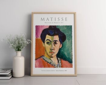 Henri Matisse Art Print - Mid Century Modern No237 (A2 - 42 x 59,4 cm | 16,5 x 23,4 po) 3
