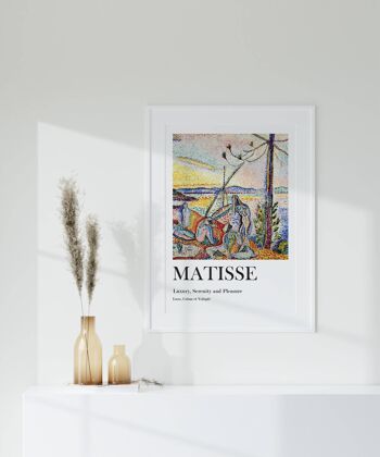 Henri Matisse Art Print - Mid Century Modern No239 (A4 - 21,0 x 29,7 cm | 8,3 x 11,7 po) 2