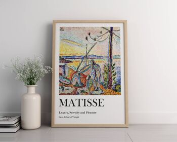 Henri Matisse Art Print - Mid Century Modern No239 (A4 - 21,0 x 29,7 cm | 8,3 x 11,7 po) 3