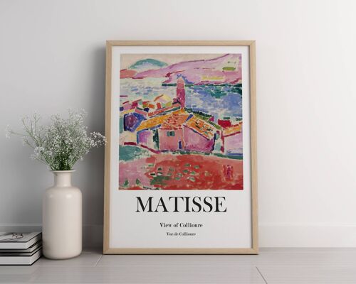 Henri Matisse Art Print - Mid Century Modern No240 (A4 - 21.0 x 29.7 cm | 8.3 x 11.7 in)
