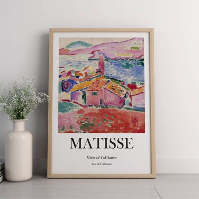 Henri Matisse Art Print - Mid Century Modern No240 (A4 - 21,0 x 29,7 cm | 8,3 x 11,7 pollici)