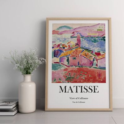 Henri Matisse Art Print - Mid Century Modern No240 (A3 - 29.7 x 42.0 cm | 11.7 x 16.5 in)