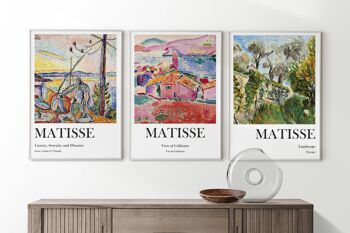 Henri Matisse Art Print - Mid Century Modern No241 (A4 - 21,0 x 29,7 cm | 8,3 x 11,7 po) 1