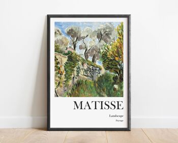 Henri Matisse Art Print - Mid Century Modern No241 (A4 - 21,0 x 29,7 cm | 8,3 x 11,7 po) 2