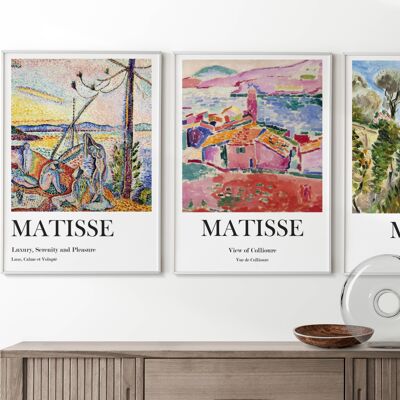 Henri Matisse Art Print - Mid Century Modern No241 (A3 - 29.7 x 42.0 cm | 11.7 x 16.5 in)