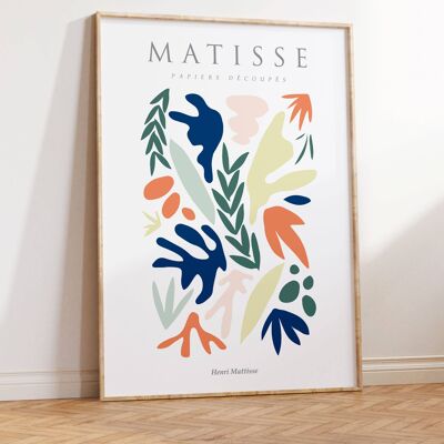 Henri Matisse Art Print - Mid Century Modern No242 (A4 - 21.0 x 29.7 cm | 8.3 x 11.7 in)