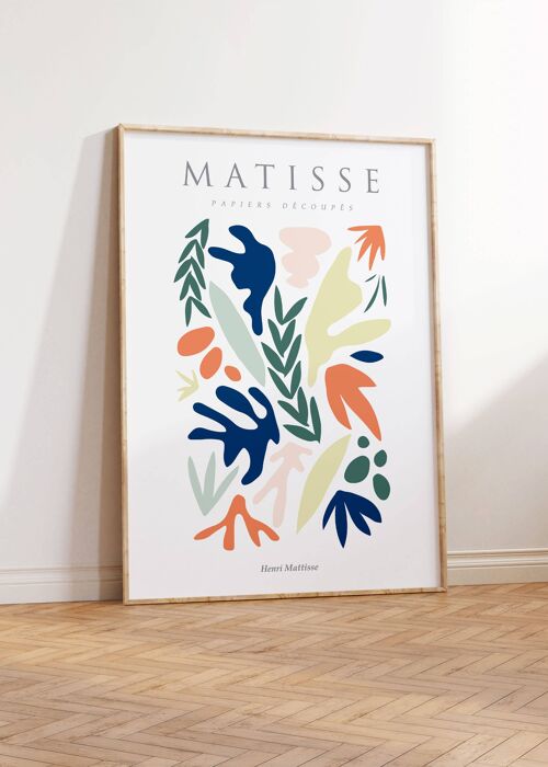 Henri Matisse Art Print - Mid Century Modern No242 (A3 - 29.7 x 42.0 cm| 11.7 x 16.5 in)
