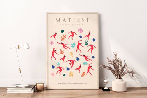Henri Matisse Art Print - Mid Century Modern No243 (A4 - 21.0 x 29.7 cm | 8.3 x 11.7 in)