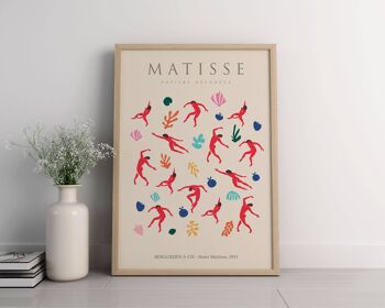 Henri Matisse Art Print - Mid Century Modern No243 (A2 - 42 x 59,4 cm | 16,5 x 23,4 po) 2