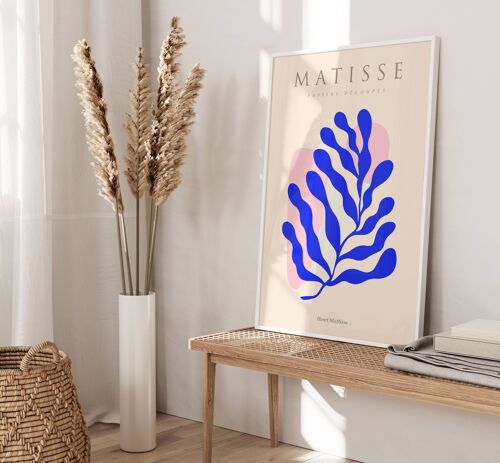 Henri Matisse Art Print - Mid Century Modern No244 (A3 - 29.7 x 42.0 cm| 11.7 x 16.5 in)