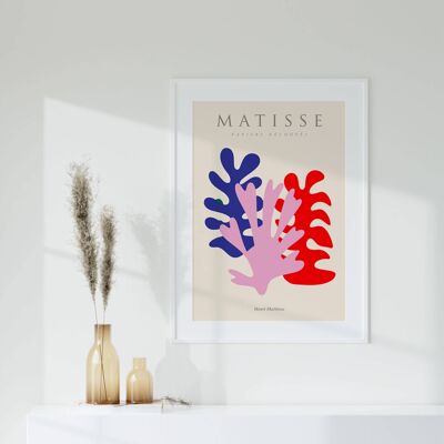 Henri Matisse Art Print - Mid Century Modern No245 (A4 - 21,0 x 29,7 cm | 8,3 x 11,7 pollici)