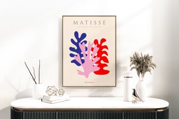 Henri Matisse Art Print - Mid Century Modern No245 (A4 - 21,0 x 29,7 cm | 8,3 x 11,7 po) 2