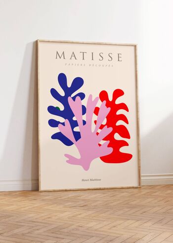 Henri Matisse Art Print - Mid Century Modern No245 (A4 - 21,0 x 29,7 cm | 8,3 x 11,7 po) 3