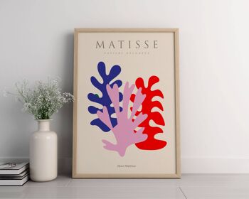 Henri Matisse Art Print - Mid Century Modern No245 (A4 - 21,0 x 29,7 cm | 8,3 x 11,7 po) 4