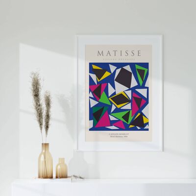 Henri Matisse Art Print - Mid Century Modern No247 (A2 - 42 x 59,4 cm | 16,5 x 23,4 in)