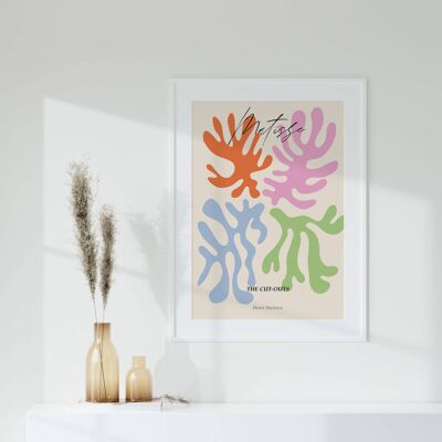 Henri Matisse Art Print - Mid Century Modern No251 (A3 - 29.7 x 42.0 cm| 11.7 x 16.5 in)