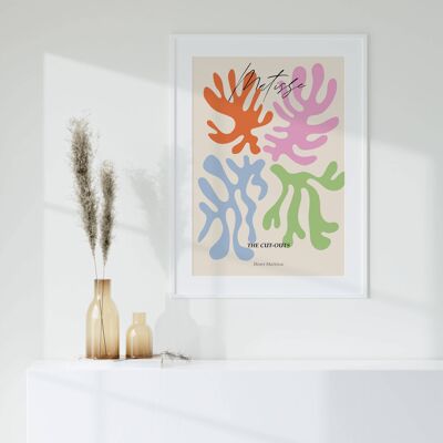Henri Matisse Art Print - Mid Century Modern No251 (A2 - 42 x 59.4 cm | 16.5 x 23.4 in)