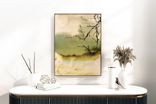 Vintage Japanese Gallery Wall Art Piece No101 (A4 - 21.0 x 29.7 cm | 8.3 x 11.7 in)