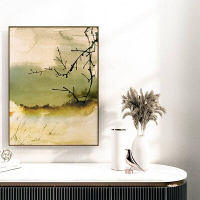 Vintage Japanese Gallery Wall Art Piece No101 (A4 - 21.0 x 29.7 cm | 8.3 x 11.7 in)