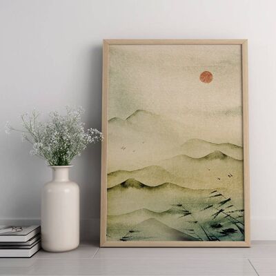 Vintage Japanese Gallery Wall Art Piece No103 (A3 - 29.7 x 42.0 cm | 11.7 x 16.5 in)