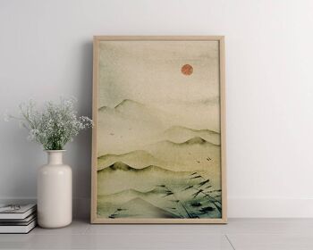 Pièce d'art murale de galerie japonaise vintage No103 (A2 - 42 x 59,4 cm | 16,5 x 23,4 po) 1