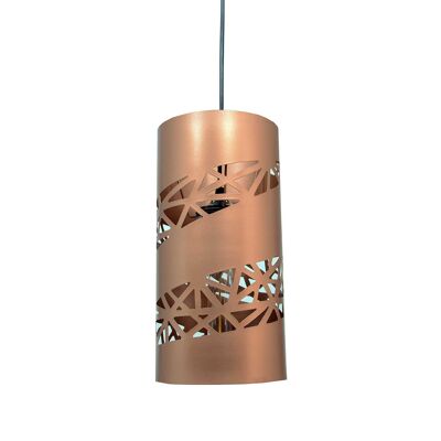 Quartz metal pendant lamp - Copper